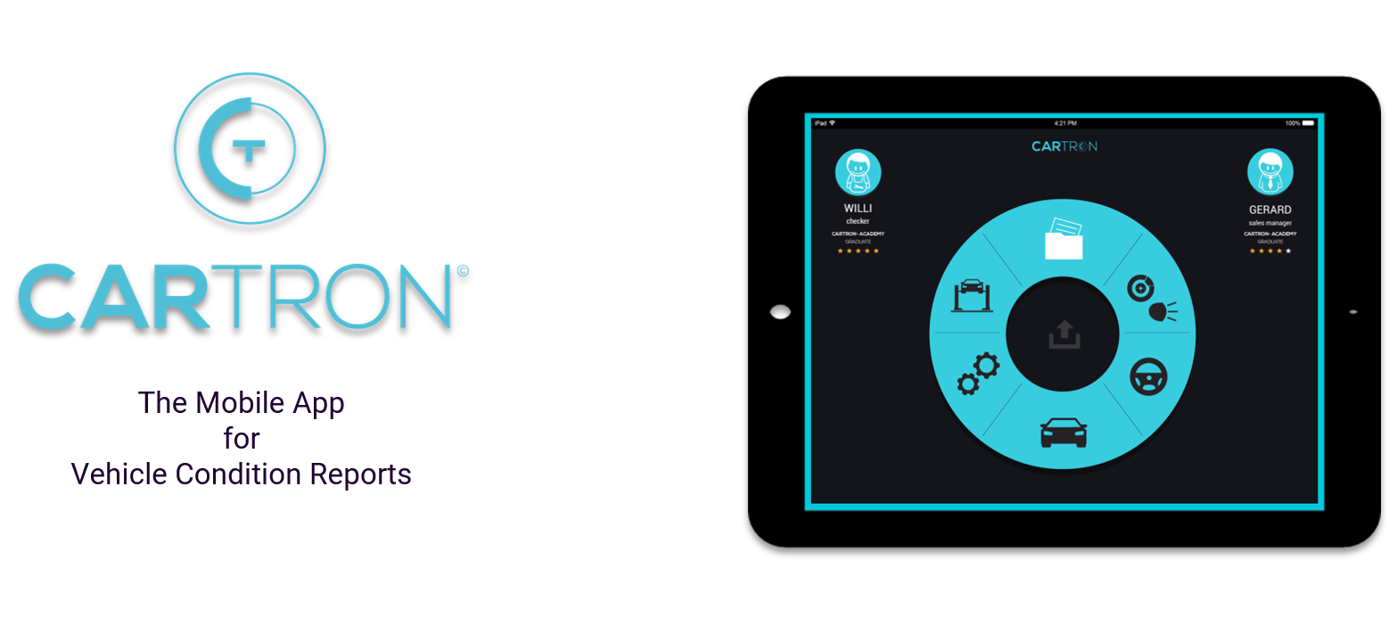CARTRON - The mobile App for Vehicle Condition Reports vert